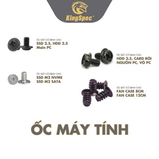 Ốc máy tính, bắt ổ cứng SSD / HDD KingSpec | Hàng Chính Hãng