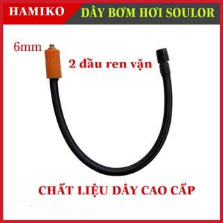 DÂY BƠM HƠI Ô TÔ XE MÁY, 2 ĐẦU REN VẶN DÀI 36CM, HÀNG CHÌNH HÃNG TỪ SẢN PHẨM KÍCH BÌNH SOULOR