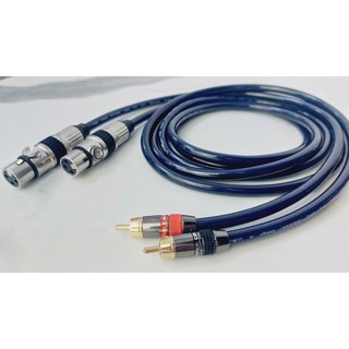 (BH 12th) Cặp dây Canon Cái ra AV hoa sen loại tốt | dây tín hiệu âm thanh chống nhiễu Liton 4 lõi | Dây canon ra AV