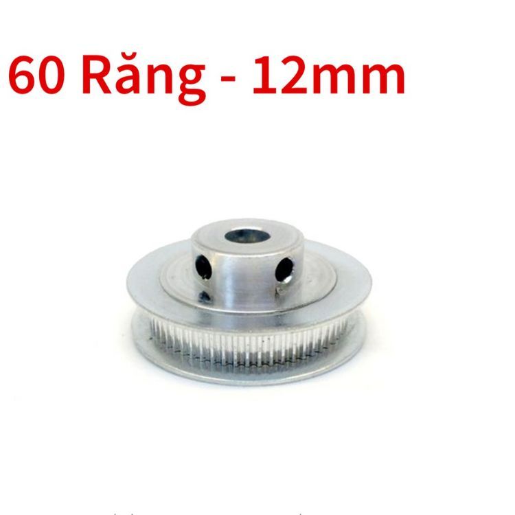 Bánh răng motor Pulley GT2 - 60 răng 12mm