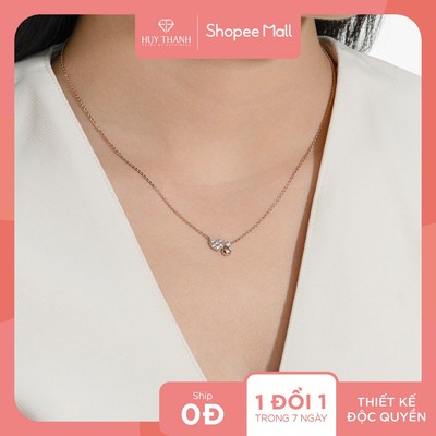 Dây Chuyền Vàng Tây 10k DCMAMD554 Huy Thanh Jewelry
