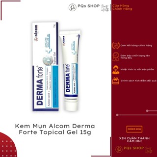 Kem Mụn Alcom Derma Forte Topical Gel 15g