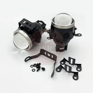   Bộ 02 đèn   Bi cầu   đèn gầm sương mù H11   2 chế độ cos pha   2.5   3.0 inch  dành cho ô tô 