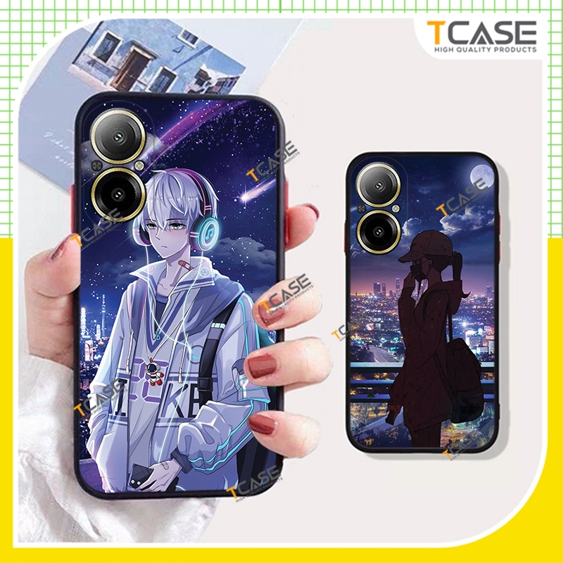 Ốp lưng Realme C67, Realme C67 5G in hình Anime tâm trạng - Tcase