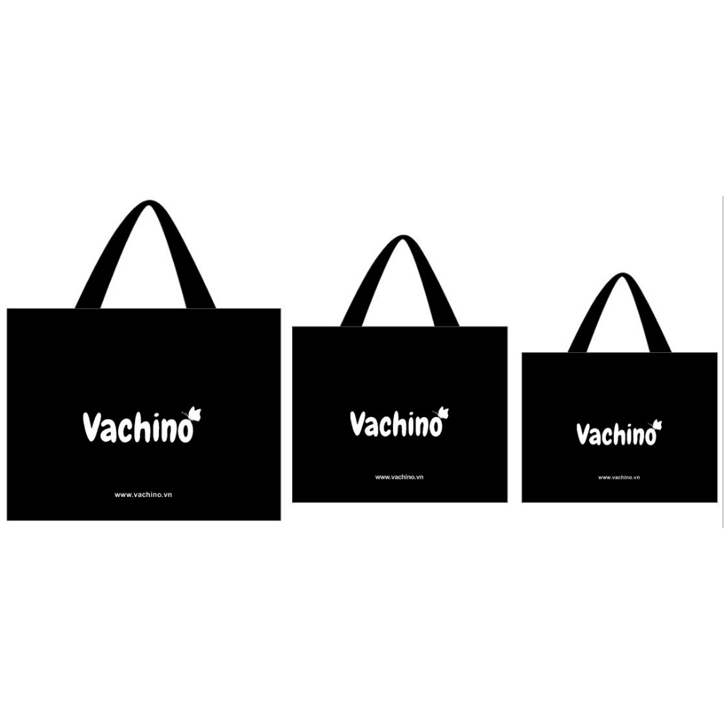 Túi vải dựng quà tặng thương hiệu VACHINO-TX033