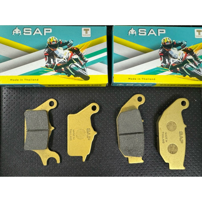 Má Phanh Đĩa Trước Sau Winner, Winner X >>> Thuơng hiệu SAP  - Má phanh xe máy, bố thắng đĩa SAP chí
