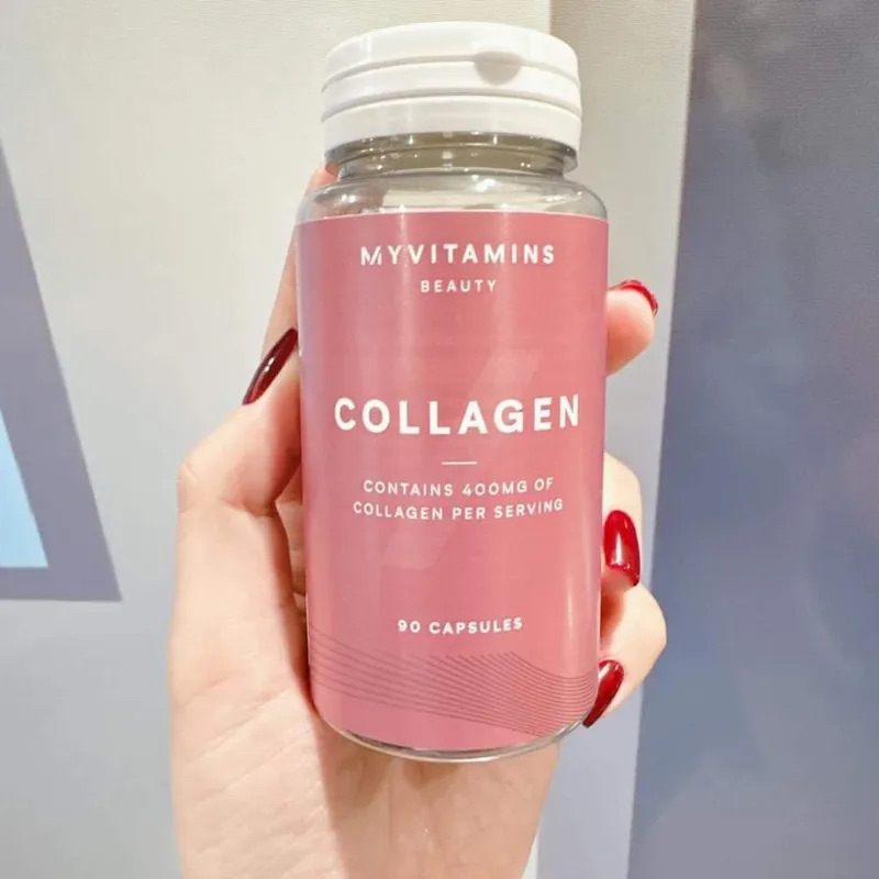 Viên uống Collagen thuỷ phân Myvitamins của Pháp hộp 90 viên