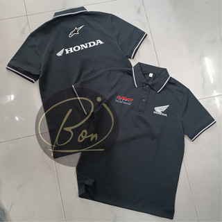  BONSHOP94.HCM - Aó thun Polo Honda-HRC hàng loại 1 không ra màu đủ size 