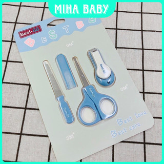 Bộ bấm móng tay 3 món đa năng cho bé - Best BB shop Miha Baby