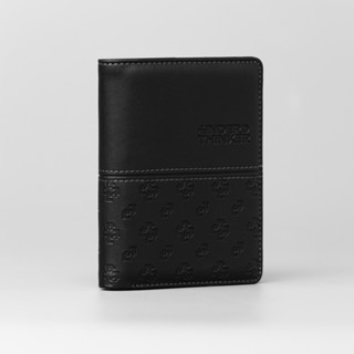 Ví Da PU Đứng Monogram RIONA Nam Nữ Bóp Đựng Tiền Thẻ Nhiều Ngăn | MIDORI FOR MAN