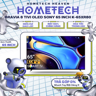   GIAO LẮP MIỄN PHÍ  K-65XR80 - Google Tivi OLED Sony 4K 65 inch K-65XR80 - Hàng Chính Hãng Mới 100% 