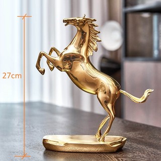 Tượng ngựa vàng tung vó cao cấp,sang trọng