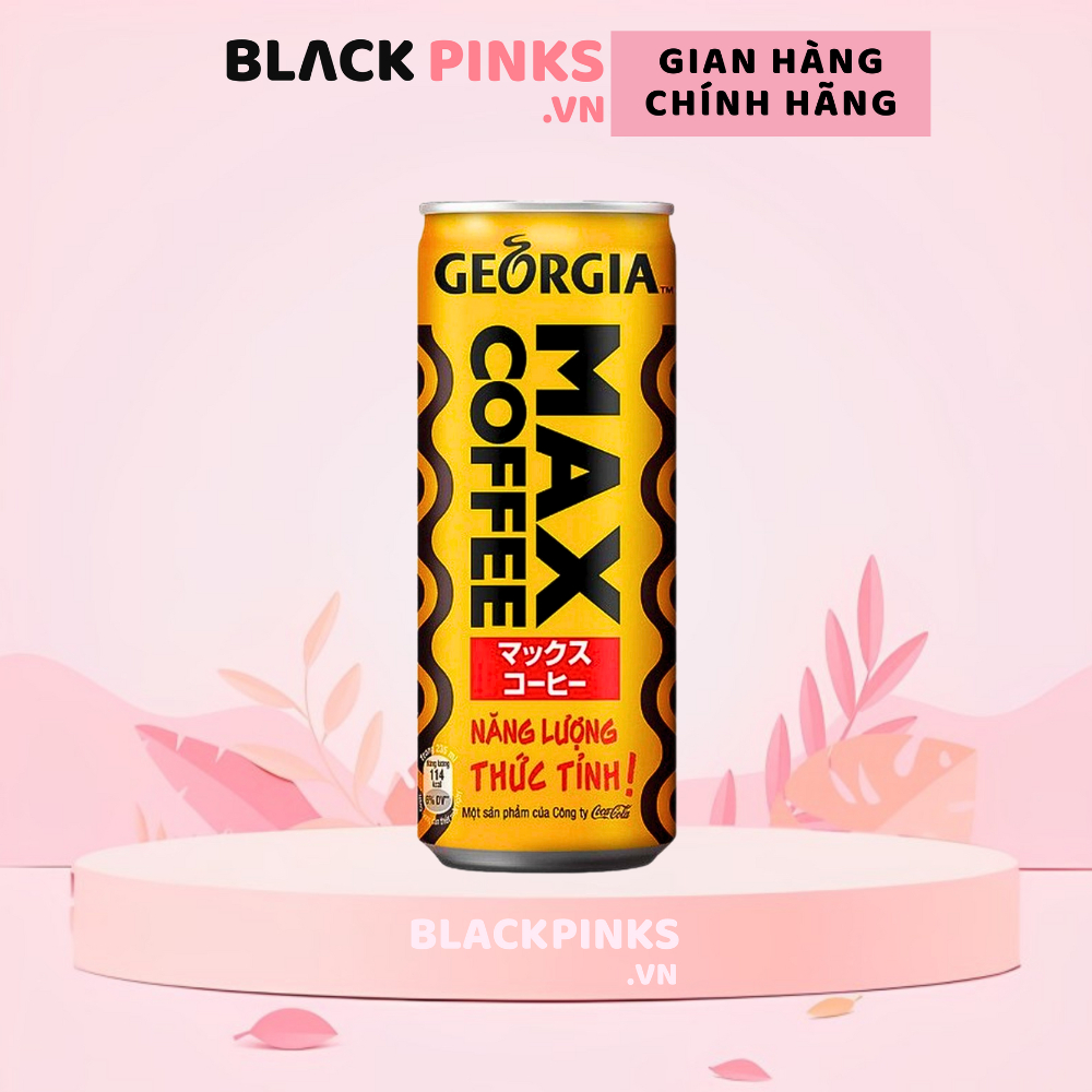 Cà phê sữa Georgia Max Coffee lon 180ml