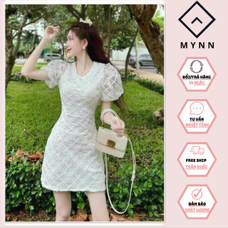 Đầm ôm tiểu thư chất liệu xô bông 2 lớp cao cấp tôn dáng thanh lich đi tiệc, đi chơi siêu xinh
