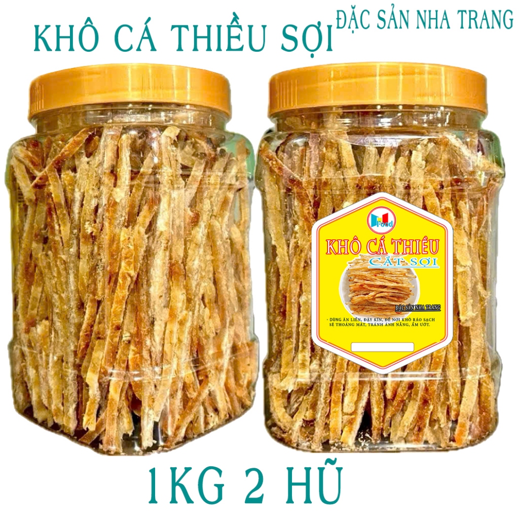 [ 1KG ] Khô Cá Thiêu Que Ăn Liền Thơm Ngon Đặc Sản Nha Trang