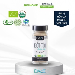 Bột tỏi hữu cơ Dace (55g)