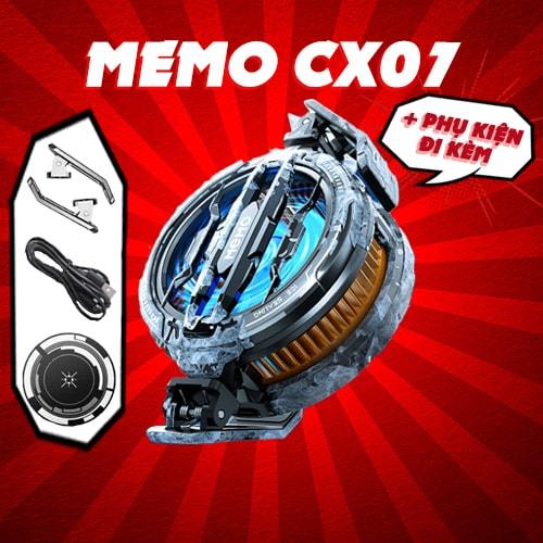 Sò lạnh điện thoại tản nhiệt MEMO CX07 2026 thế hệ mới làm lạnh đóng băng hỗ trợ tăng fps gaming liê