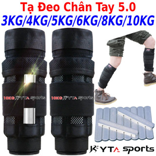 Tạ đeo chân tay Kyta Sport 12kg/10kg/6kg/4kg/2kg, tạ chân phiên bản tối thượng cho chạy bộ thể thao