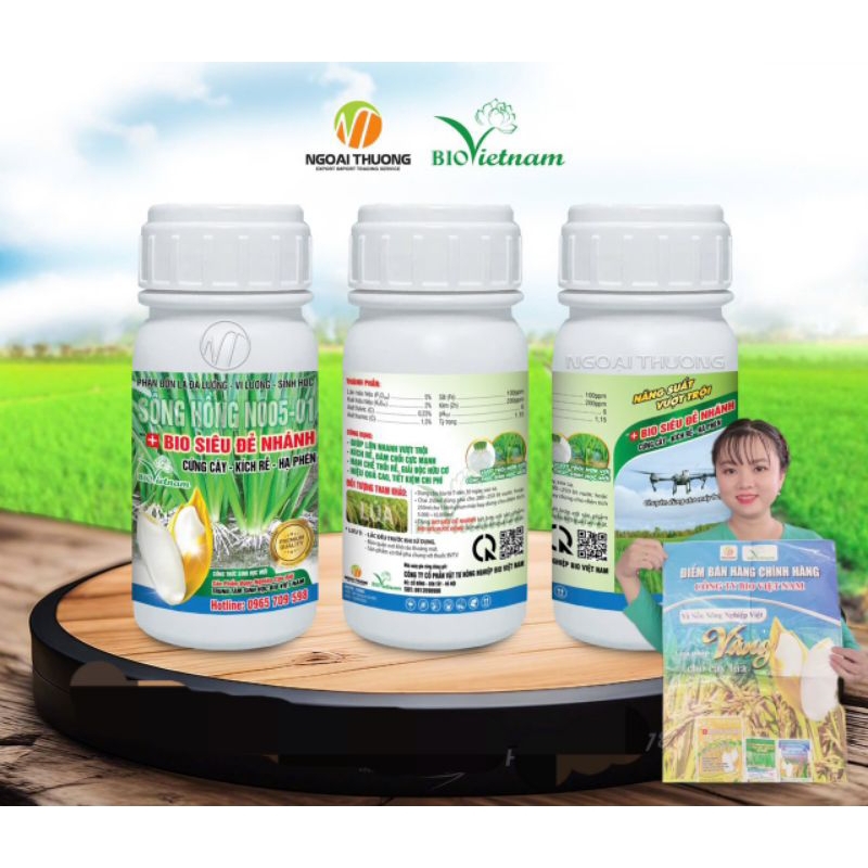 BIO SIÊU ĐẺ NHÁNH  , dạng chai 250ml