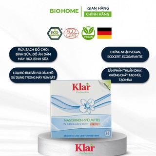 Bột cho máy rửa chén bát Klar và Etamine