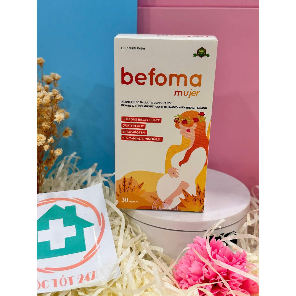 ✅ Bộ 3 BEFOMA + MENACAL + HYMEGA- Bổ sung Sắt- Canxi- DHA cho mẹ bầu