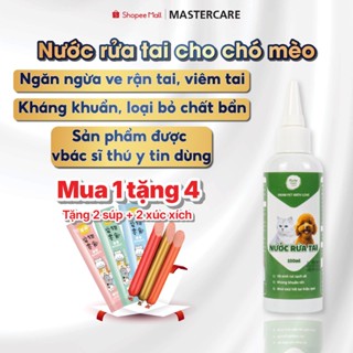 Nước Rửa Tai Chó Mèo MASTERCARE Ngăn Ngừa Vi Khuẩn Ve Rận Và Viêm Tai Được Dùng Trong Thú Y 100 ML