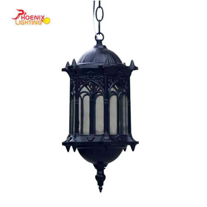Đèn treo thả trần ban công mái vòm trang trí ngoài trời PH6199
