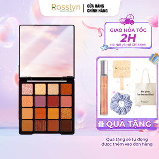 Bảng Phấn Mắt 16 Ô Chống Nước Lâu Trôi Lemonade Aesthetic Eyeshadow Palette Version 1, Version 2 20.8g Rosslyn