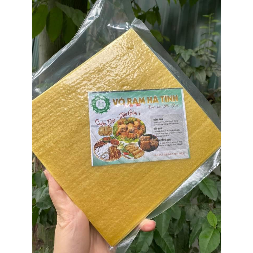 LÁ RAM CUỐN HÀ TÍNH- BÁNH RAM GÓI