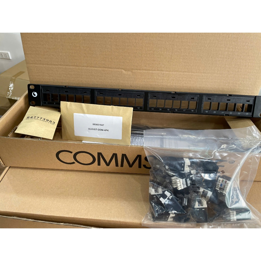 Thanh đấu nối Patch panel 24 port CAT6 COMMSCOPE