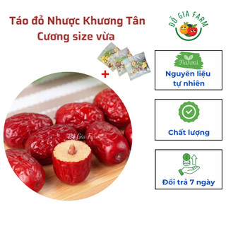 Táo Nhược Khương  gói 500g size vừa tặng 3 gói trà dưỡng nhan 7 vị dogiafarm