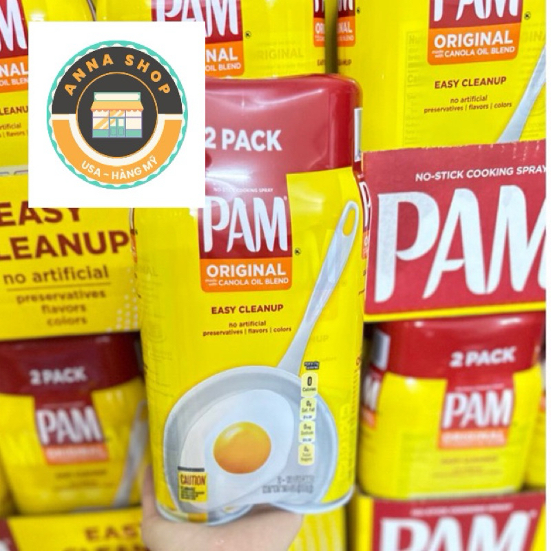Dầu Ăn Kiêng PAM Original 12oz- 0 Calories