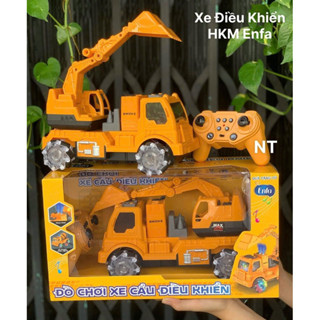 Đồ Chơi Xe Cẩu Điều Khiển Có Nhạc Đèn