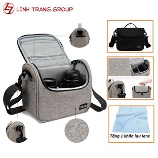 Túi đựng máy ảnh Baona BN-H011, tặng khăn lau lens -  Oz72