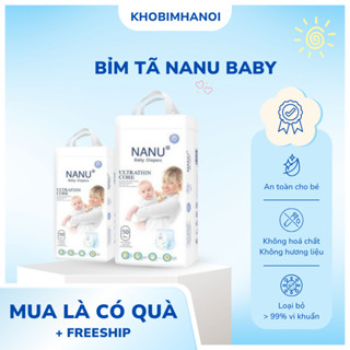 Bỉm/Tã Dán/Quần Cao Cấp NANU BABY S50/M50/L50/XL50/XXL50/XXXL50/4XL50