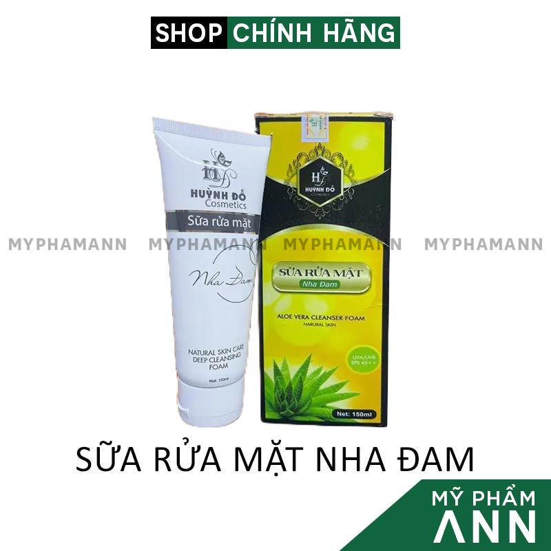 Sữa Rửa Mặt Nha Đam Huỳnh Đỗ Cosmetics Giá Sỉ Chính Hãng