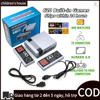 Máy chơi game cổ điển NES Classic 620 games trong 1 với 2 tay cầm 4 nút