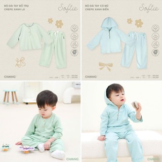 [ CHAANG 2024 CREPE ] Bộ dài tay cho bé