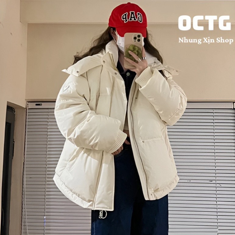 Áo phao hình tim SIÊU XINH cho nữ dày dặn hàng đẹp. Áo khoác ấm nữ HOT HIT 2024