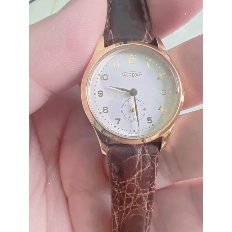 đồng hồ nữ hiệu aureole quartz