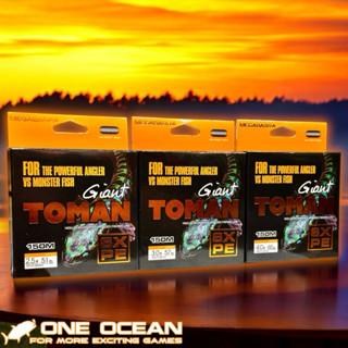 Dây PE Câu Cá MEGABARRA GIANT TOMAN 8X