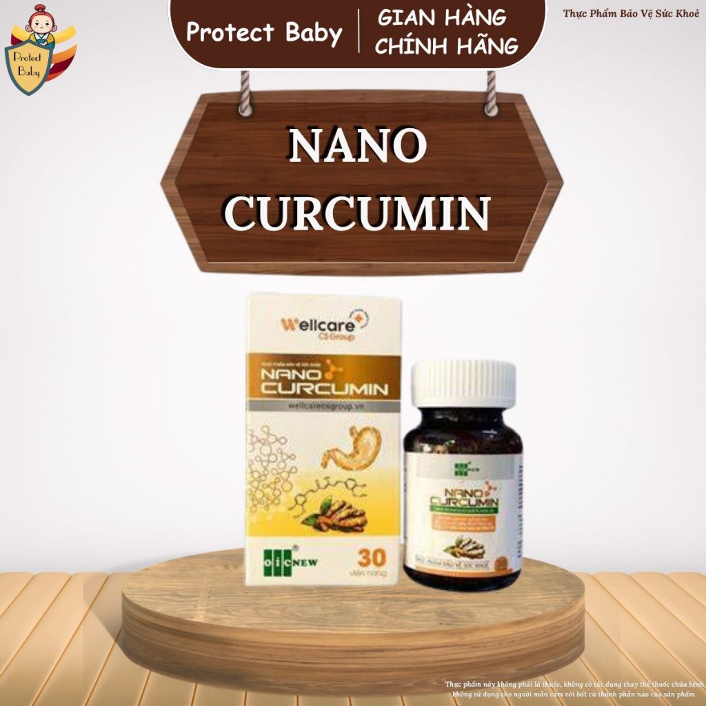 NANO CURCUMIN (Hộp 30 viên) - Nano curcumin tinh chất