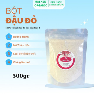 [Quà thìa + dâu sữa] 100gr Bột Đậu Đỏ  Organic – Tắm Trắng & Đắp Mặt, dưỡng trắng da, dưỡng ẩm, tẩy tế bào chết