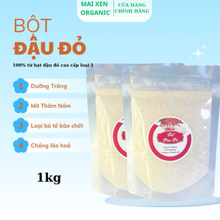 [Quà thìa + dâu sữa] 100gr Bột Đậu Đỏ  Organic – Tắm Trắng & Đắp Mặt, dưỡng trắng da, dưỡng ẩm, tẩy tế bào chết