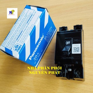[PANASONIC] Cầu Dao An Toàn (Aptomat) CB Cóc Đen