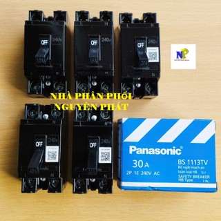 [PANASONIC] Cầu Dao An Toàn (Aptomat) CB Cóc Đen