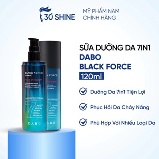 Serum dưỡng trắng da cho nam Dabo Black Force Serum For Men 120ml