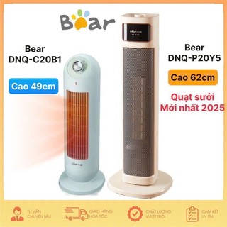 Máy sưởi đứng Bear DNQ-P20Y5, Máy sưởi phòng khách Bear, Máy sưởi phòng ngủ, Máy sưởi gốm Bear