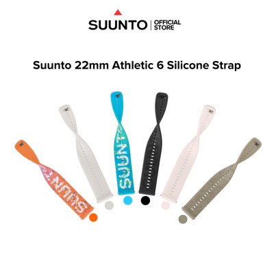 Dây đeo đồng hồ thể thao Suunto Athletic 6 22mm S+M, 6 màu cá tính - Chính hãng, Bảo hành 1 năm