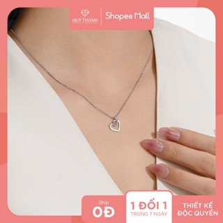 Dây Chuyền Vàng Tây 10k DCMAMD546 Huy Thanh Jewelry